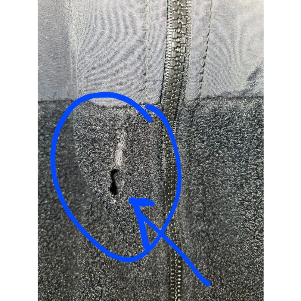 The North Face Black Fleece Denali Jacket Size M Y2K